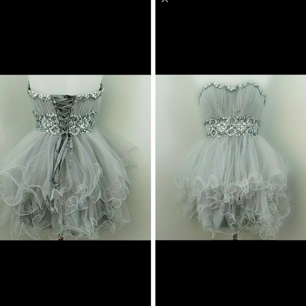 Sequins Tutu Corset Style Dress